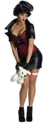 Sexy Disfraz para Adulto Betty Boop Motociclista Motocicleta Retro Elegante Halloween Foto 1 de 2