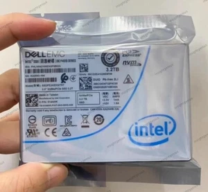 Intel P4610 3.2TB SSD DELL 2.5" U.2 NVME Gen3 PCIe SSDPE2KE032T8T - Afbeelding 1 van 4