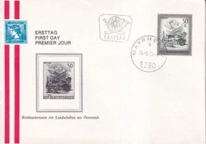 SA39k Austria 1975 Landscapes of Austria FDC. - Picture 1 of 2