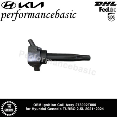 OEM Ignition Coil Assy 273002T000 for Hyundai Genesis TURBO 2.5L 2021-2024  - Image 1 of 2