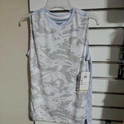 Camiseta sin mangas para niños blanca camuflaje talla grande 10 12 Foto 1 de 4