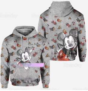 Mickey Mouse 3D HOODIE HALLOWEEN GIFT CHRISTMAS GIFT BEST PRICE OVER PRINT - Picture 1 of 3