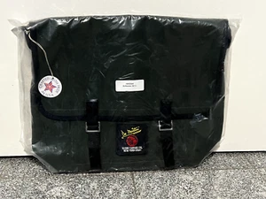 De Martini Globe Canvas Messenger Bag 3600 Small Olive - Picture 1 of 1