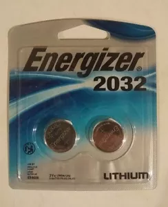 Energizer 2032 Batteries 2 pack, 3 Volts, Lithium New Unopened use by 03/2026 - Picture 1 of 7