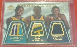 2007-08 SP Hilton Armstrong, Saer Sene, Patrick O'Bryant - Triple Patch #ed/25 - Picture 1 of 1