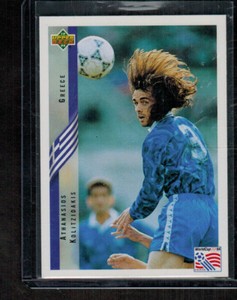 1994 Upper Deck World Cup Contender English/Spanish #144 Athanasios Kolitsidakis