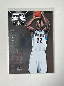2014-15 Panini Totalmente Certificado Andrew Wiggins Novato #141 RC Wolves Warriors - Imagen 1 de 2
