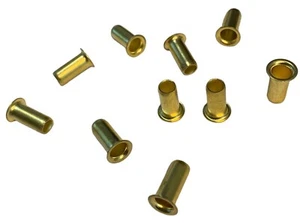 10 Pack Of Compression Tube Insert Sleeves Fits Inside Hose Measuring 3/8" OD - Picture 1 of 1