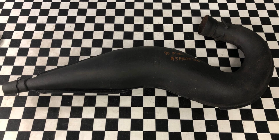 1989-1990 Ski-Doo Mach Z Formula Plus 521 MX OEM Exhaust Muffler Tuned Pipe Assy - Image 1 of 4