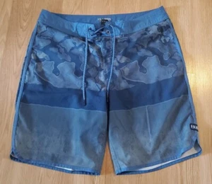 Huk Angelhose Badehose Herren 36 blau Wasser Camouflage Performance Stoffe - Bild 1 von 8