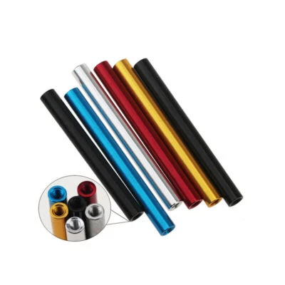 NICHT MARKENGEBUNDEN 5 X M3 Kupplungsmuffen Rundmuttern Aluminium-Langmuttern Gewindemuffen OD 5/6mm