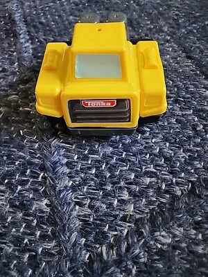 Tonka Amloid Kids At Work Yellow Gray Black Plastic Construction Tractor Vehicle - Image 1 of 4