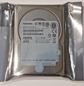 600 GB SAS Toshiba Allegro 12 MBF2600RC 10000rpm 16MB Hard Drive 2.5" New - Picture 1 of 1
