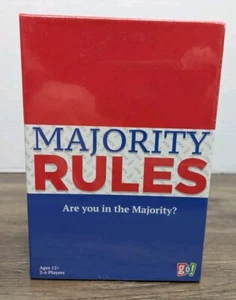 Gioco di Carte Regole della Maggioranza Sei nella Maggioranza? by Go! Giochi - NUOVI Sigillati - Foto 1 di 6