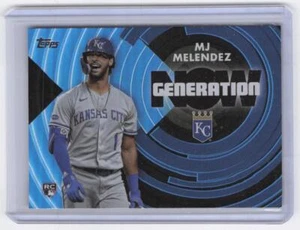 2022 Topps Update MJ Melendez RC #GN-90 Generation Now Blue - Picture 1 of 2