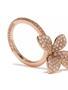 Pasquale Bruni Secret Garden Diamond 0.53 CT Ring 18K Rose Gold Size 7 - Picture 1 of 9