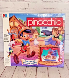 Neu Walt Disneys Pinocchio Spiel Milton Bradley 90er | ab 4 Jahren | 2-4 Spieler - Bild 1 von 10