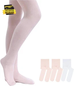 Girls' Ultra Soft Pro Dance Tight/Ballet Footed Tight (Toddler/Little Kid/Big Ki - Picture 1 of 9