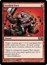 1x Kindled Fury - Foil MTG Magic 2010 (M10) NM Magic Foil