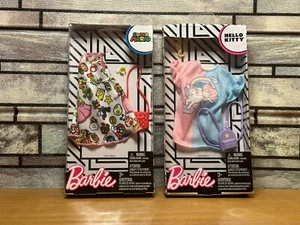 Barbie Fashion Pack 2x LOT Super Mario, Hello Kitty, Daily QuikShip - Picture 1 of 1