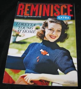 2021 Reminisce LORETTA YOUNG AT HOME Issue BRAND NEW - Picture 1 of 1
