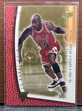 Michael Jordan Upper Deck 2001-02 "MJ's Back" 23 Karat Gold Card #'d 09/23