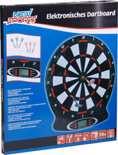 New Sports Elektronisches Dartboard, 18 Spiele, ca. 37,8x43x2 cm, für 1-8 Spiel