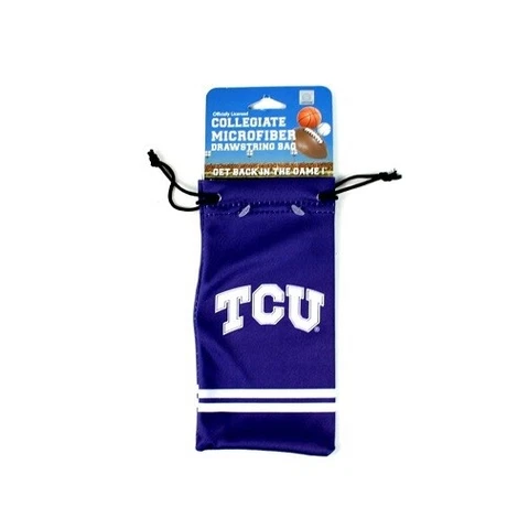 TCU Horned Frogs NCAA Microfiber Glasses Bag Cover