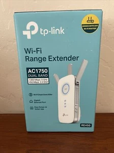 *NEUF* TP-Link RE450 AC1750 Wi-Fi Dual-Band Booster Range EXTENDER - Photo 1/17