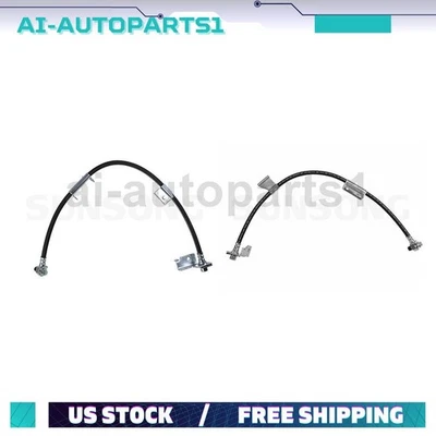 Manguera hidráulica de freno delantero 2 piezas para Cadillac Escalade ESV 2003 2004 2005 2006 Foto 1 de 4