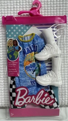 Barbie Ken Ropa Moda Pack Malibu Tour 1961 Pantalones Cortos Zapatos Nuevos Foto 1 de 2