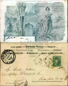 PADOVA CITTA'-CONGRESSO TIRO CONTRO LA GRANDINE 1900-D18-58 - Picture 1 of 1