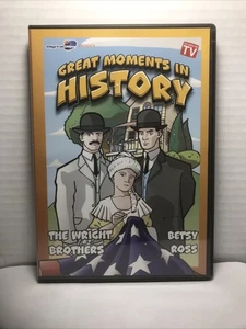 Great Moments In History - The Wright Brothers/Betsy Ross (DVD) - Picture 1 of 2