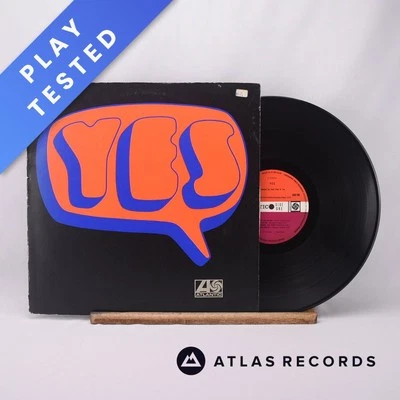 Yes Yes Gatefold Lyric Sheet LP Album Vinyl Record 588 190 Atlantic - VG+/VG+ - Image 1 of 4