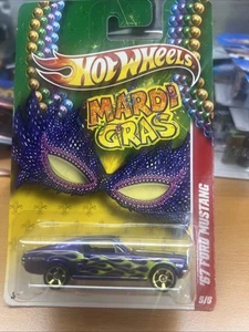 2011 Hot Wheels Mardi Gras 67 FORD MUSTANG Purple 5/6 - Picture 1 of 8