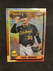 2025 Topps Chrome Mojo 35th Anniversary All-Star Rookie Cup Paul Skenes Rookie - Picture 1 of 2