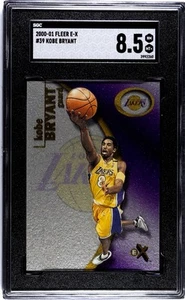 Kobe Bryant 2000-01 Fleer E-X Card #39- SGC Graded 8.5 NM-MT+Los Angeles Lakers - Picture 1 of 2