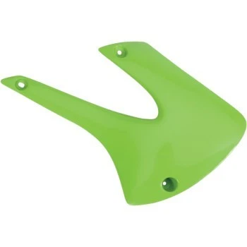 Cubiertas de radiador verdes UFO KX para Kawasaki KX 80 KX80 KA03713026 1998-00 Foto 1 de 1