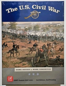 GMT US Civil War 3d Edition, 2d Printing - Picture 1 of 3