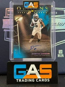 2024 Panini Origins Diontae Johnson Proving Ground Signatures Turquoise /25 Auto - Picture 1 of 2