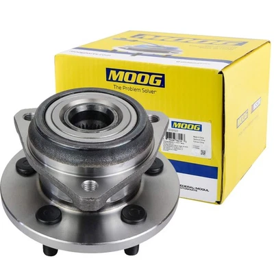 Conjunto de cojinete de cubo de rueda delantera MOOG apto para Jeep Cherokee Wrangler 1990-1999 Foto 1 de 4