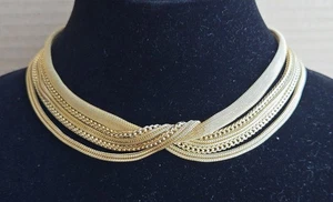 Vintage Christian Dior Henkel & Grosse Choker Necklace Twice Signed & Dated 1960 - Picture 1 of 19