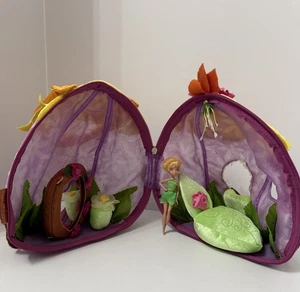 Disney Store Tinker bell Fairy Flower Pod House Plush - Picture 1 of 22