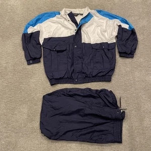 Vintage Christian Dior Monsieur Track Suit Mens XL Nylon Windbreaker Pants 90s * - Picture 1 of 23