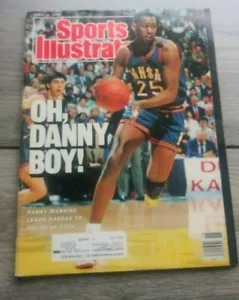 Sports Illustrated Magazine April 1988 Danny Manning Kansas - Picture 1 of 2