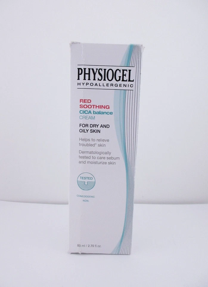 Physiogel HYPOALLERGENIC, Red Soothing Cica Balance Cream, 2.70 fl oz -FREE SHIP - Image 1 of 4