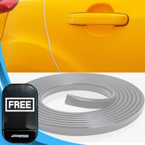 E-Tech CHROM 2M Clip On Selbstklebend Tür Kofferraum Kantenschutz Schutz Streifen.Matt✅ - Bild 1 von 21