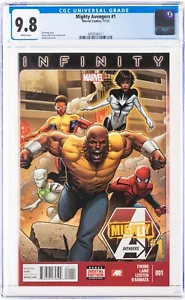 Mighty AVENGERS #1 CGC 9.8 Marvel 2013, Premiere, 1st Monica Rambeau as SPECTRUM - Picture 1 of 2