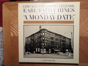 RIVERSIDE LP RECORD /EARL HINES/A MONDAY DATE/LIVING LEGENDS /NR MINT VINYL - Picture 1 of 4