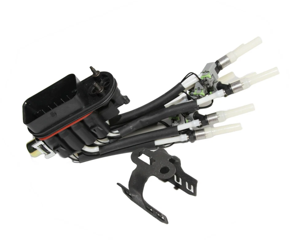 Inyector de araña de combustible Fit Chevy GMC Pickup 5,0 L 5,7 L con soporte FJ504 93441235 Foto 1 de 4